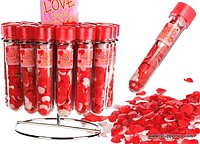 Confeti para la bañera de corazones